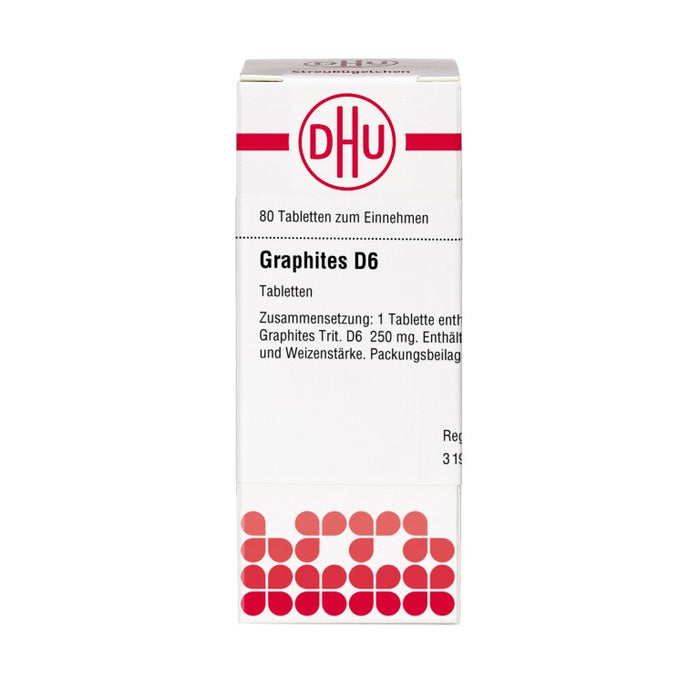 DHU Graphites D6 Tabletten, 80 St. Tabletten