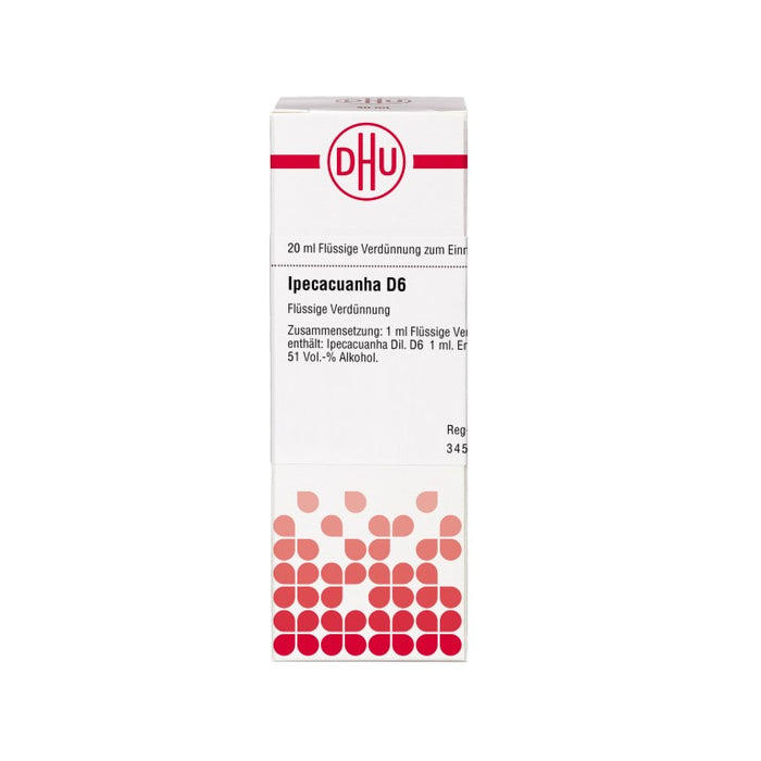 DHU Ipecacuanha D6 Dilution, 20 ml Lösung