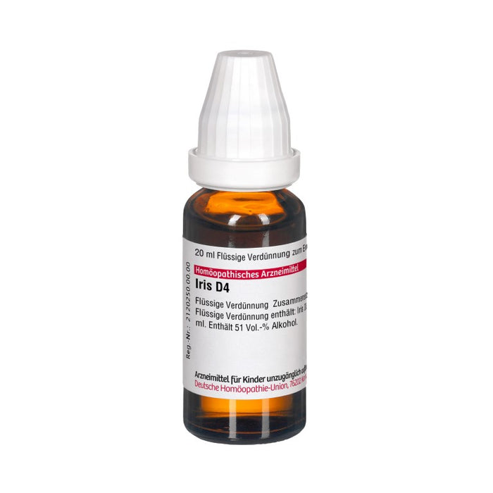 DHU Iris D4 Dilution, 20 ml Lösung