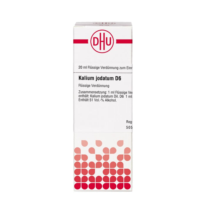 DHU Kalium jodatum D6 Dilution, 20 ml Lösung