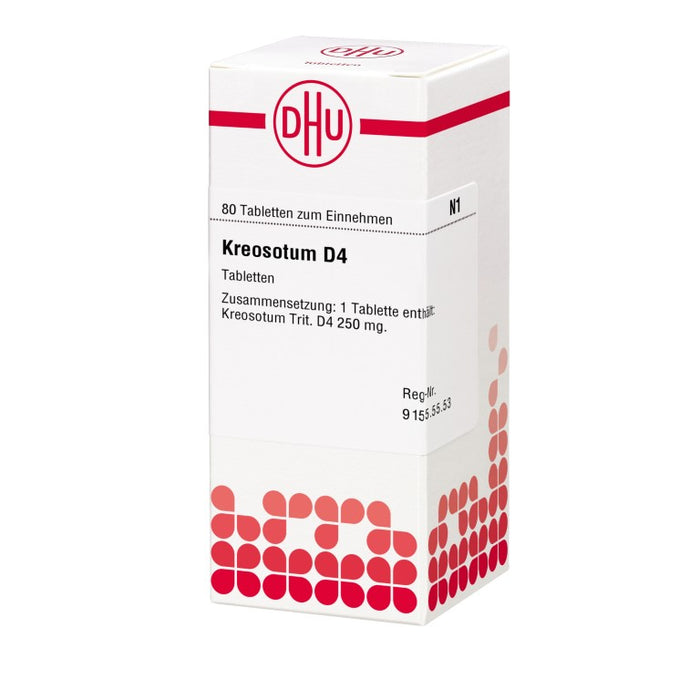 DHU Kreosotum D4 Tabletten, 80 pcs. Tablets