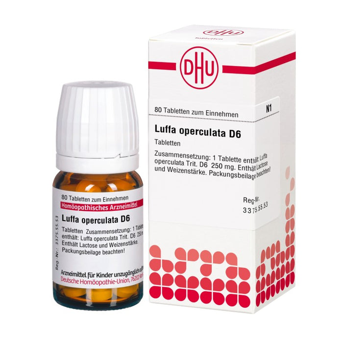 DHU Luffa operculata D6 Tabletten, 80 St. Tabletten