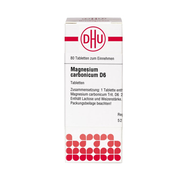 DHU Magnesium carbonicum D6 Tabletten, 80 pcs. Tablets