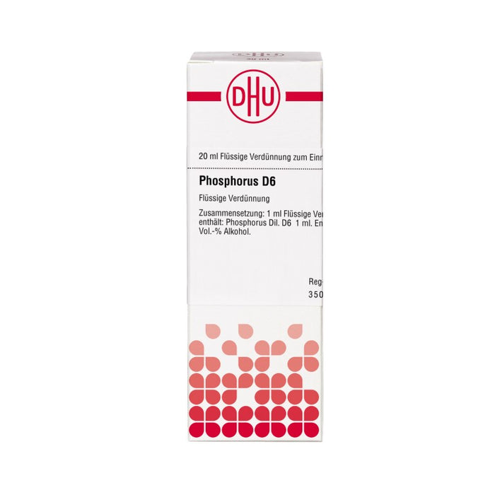 DHU Phosphorus D6 Dilution, 20 ml Lösung