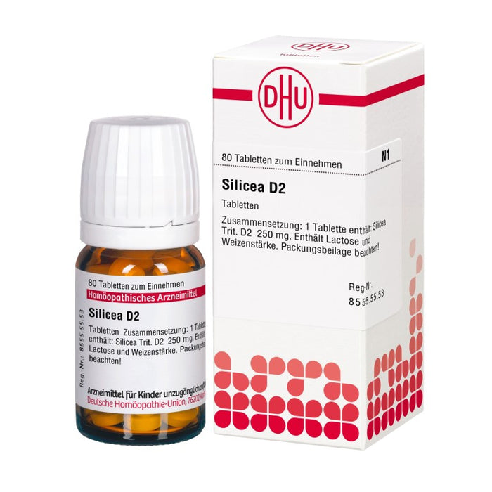 DHU Silicea D2 Tabletten, 80 pcs. Tablets