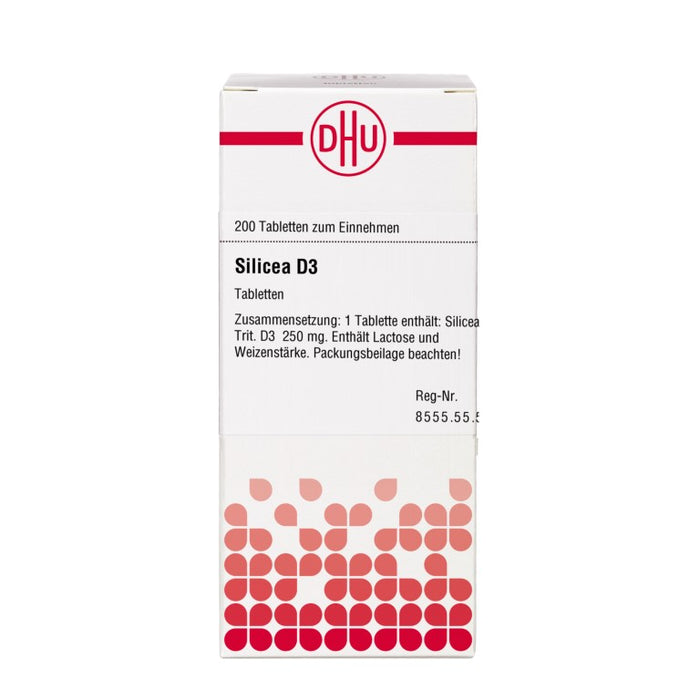 DHU Silicea D3 Tabletten, 200 St. Tabletten