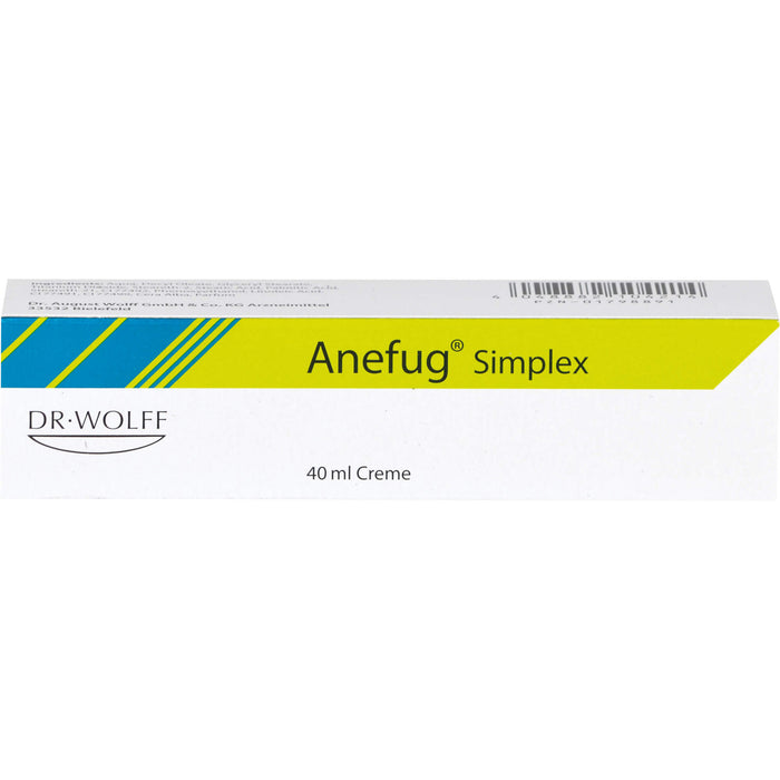 Anefug Simplex Creme getönt für unreine und zu Akne neigende Haut, 40 ml Cream