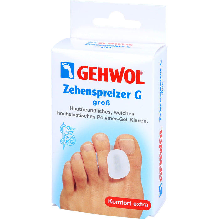 GEHWOL Zehenspreizer G groß hochelastisches Polymer-Gel-Kissen, 3 pc Pansement