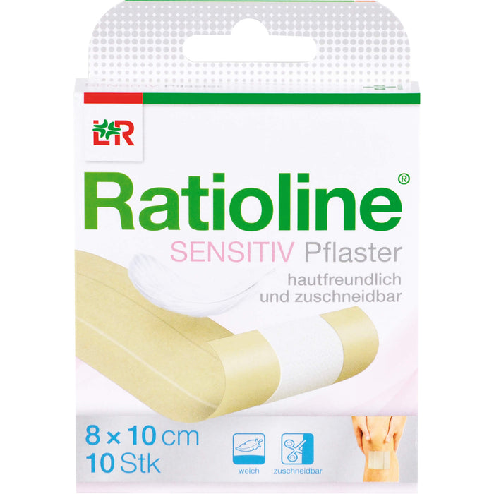 Ratioline Wundschnellverband 8 cm x 1 m, 1 pcs. Patch