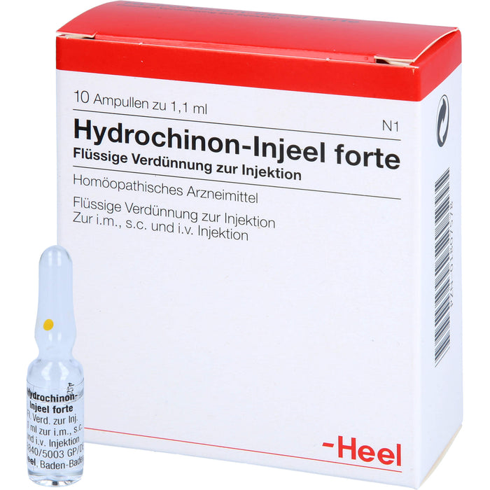 Hydrochinon Injeel forte Amp., 10 St AMP