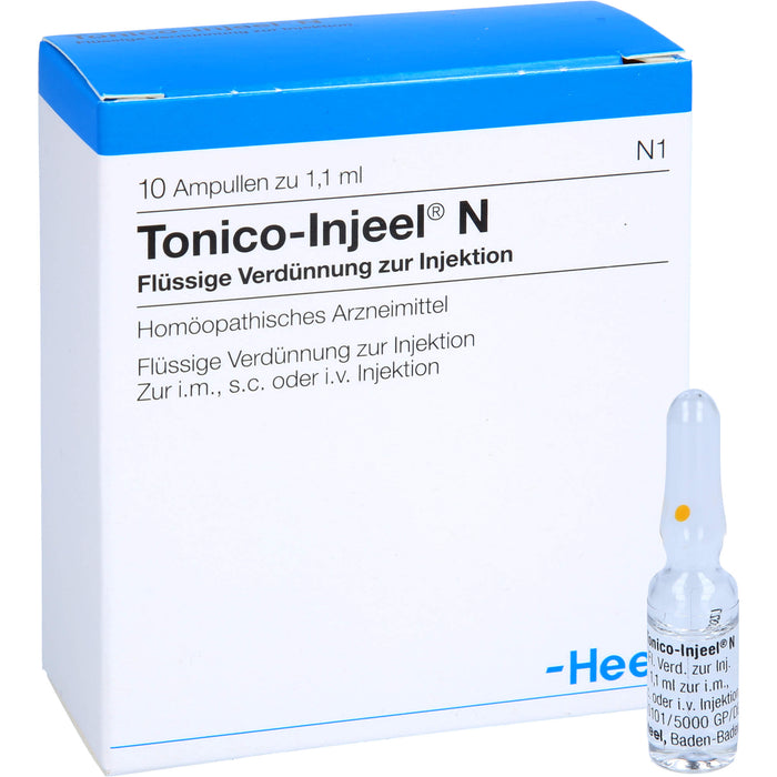 Heel Tonico-Injeel N flüssige Verdünnung, 10 pcs. Ampoules