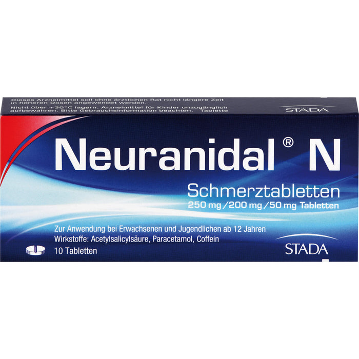 Neuranidal N Schmerztabletten, 10 pcs. Tablets