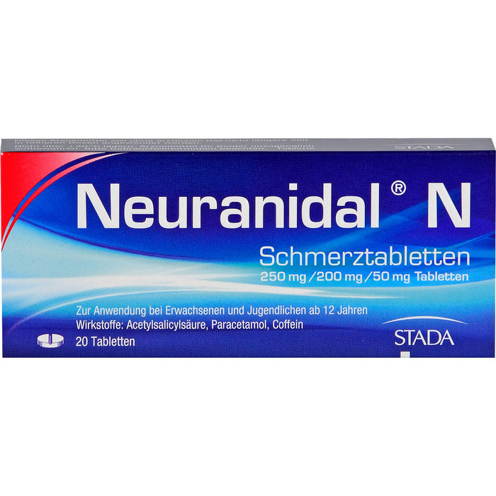 Neuranidal N Schmerztabletten, 20 pc Tablettes