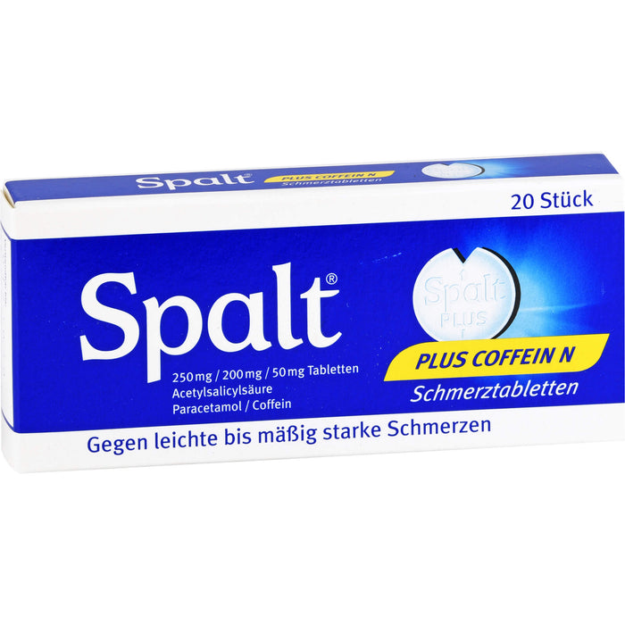 Spalt plus Coffein N Schmerztabletten, 20 pcs. Tablets