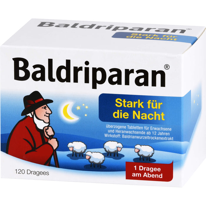 Baldriparan Stark für die Nacht Dragees, 120 pcs. Tablets