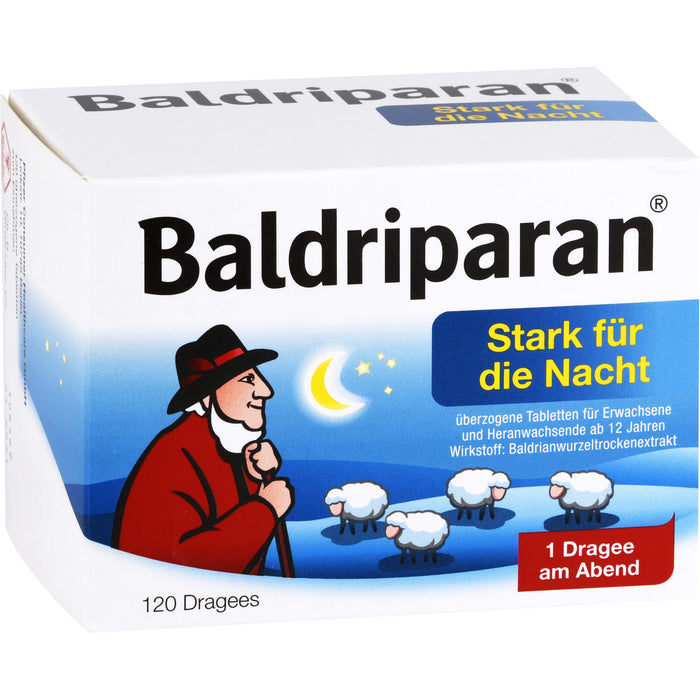 Baldriparan Stark für die Nacht Dragees, 120 St. Tabletten