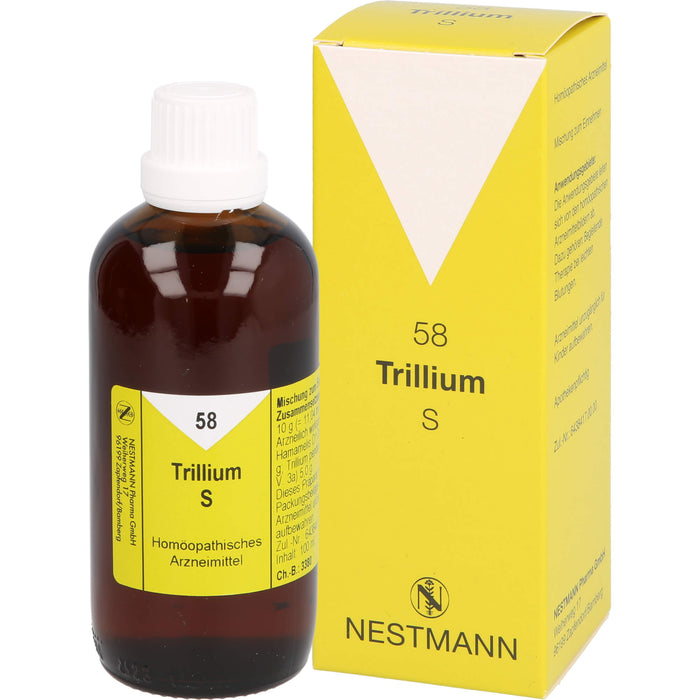 Trillium S Nr. 58 Tropfen, 100 ml TRO