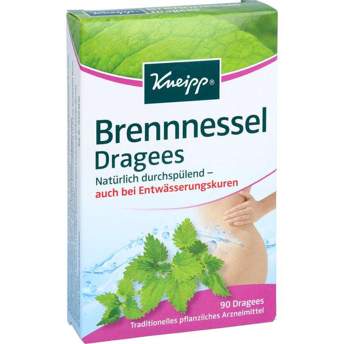 Kneipp Brennnessel Dragees natürlich durchspülend, 90 pcs. Tablets