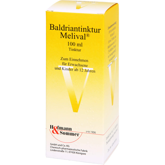 Baldriantinktur Melival, 100 ml Lösung