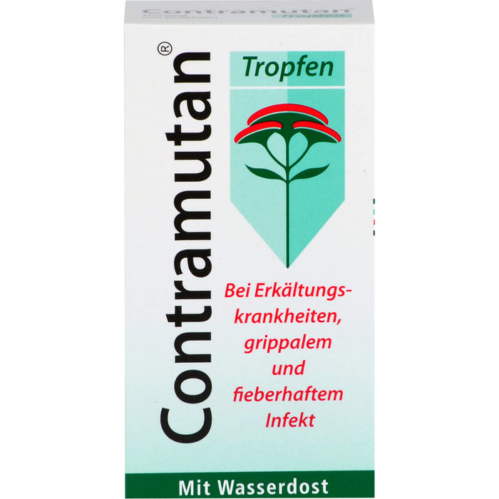 Contramutan Tropfen bei Erkältungskrankheiten, 50 ml Mischung