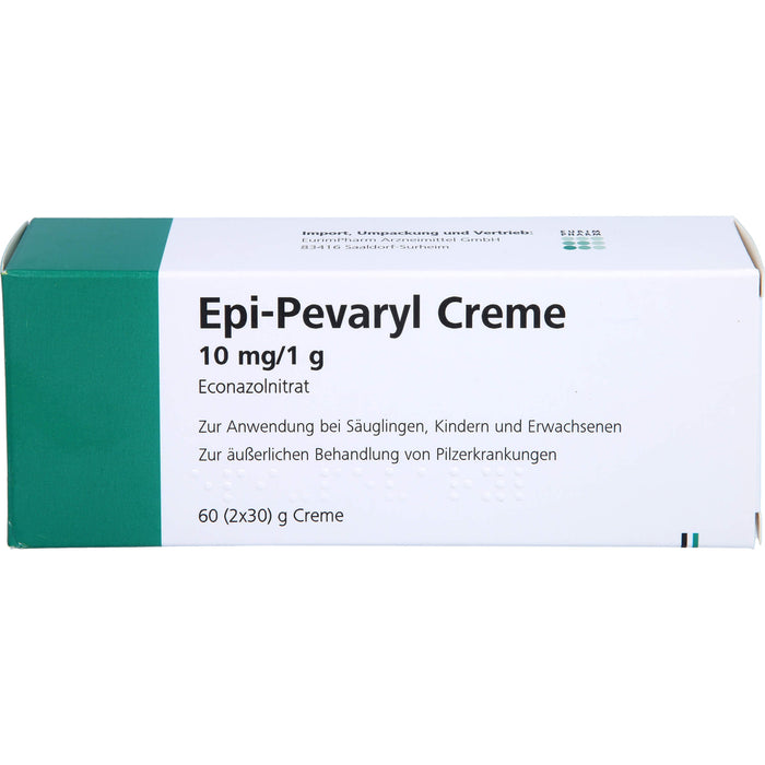 Epi-Pevaryl 1% Creme bei Pilzerkrankungen Reimport EurimPharm, 60 g Crème