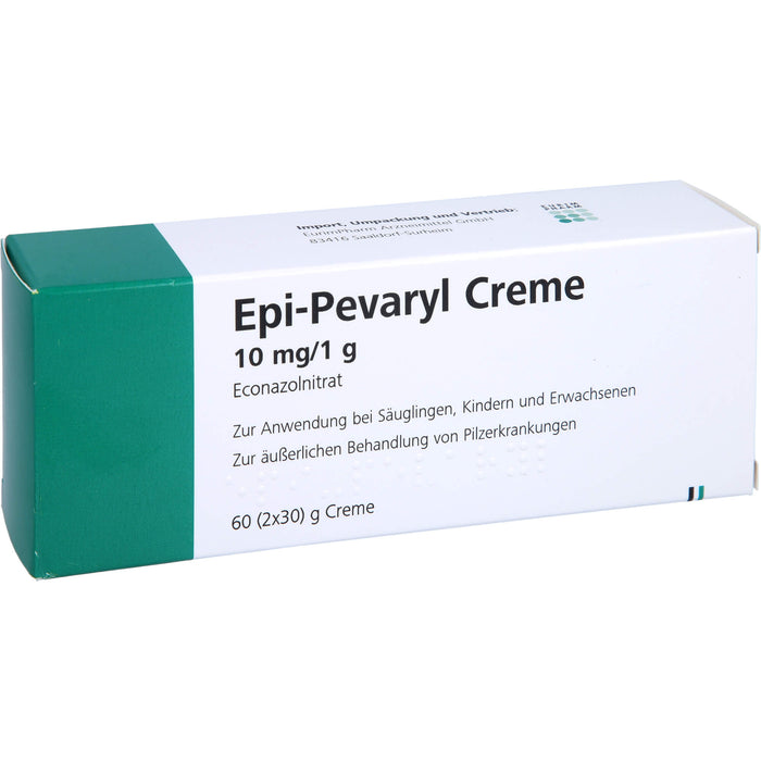 Epi-Pevaryl 1% Creme bei Pilzerkrankungen Reimport EurimPharm, 60 g Creme