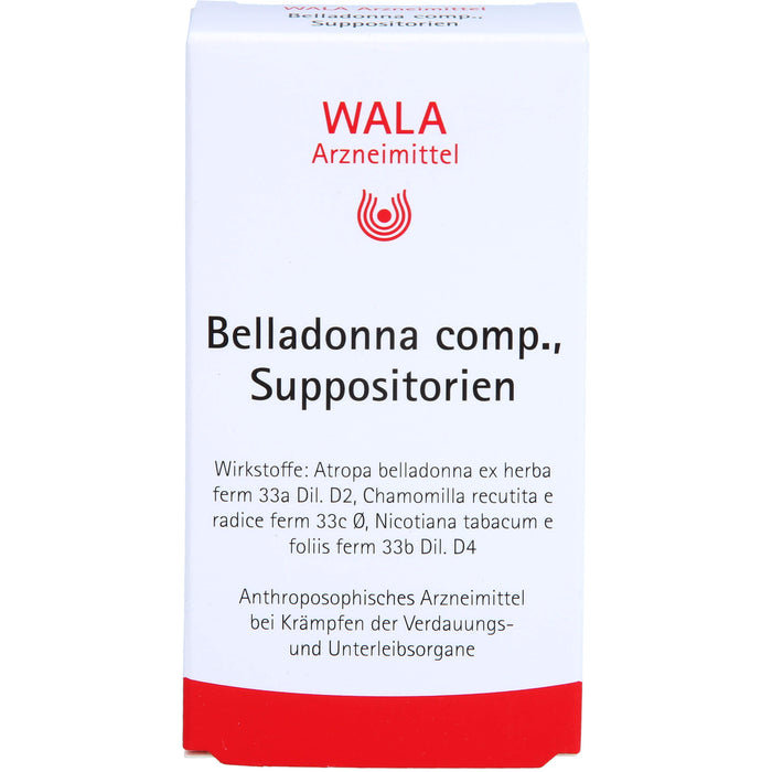 Belladonna comp. Wala Suppositorien, 10X2 g SUP