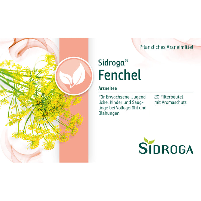 Sidroga Fenchel Arzneitee, 20 St. Filterbeutel