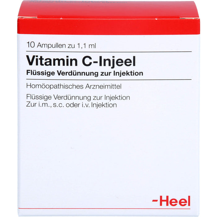 Heel Vitamin C Injeel Ampullen, 10 pc Ampoules