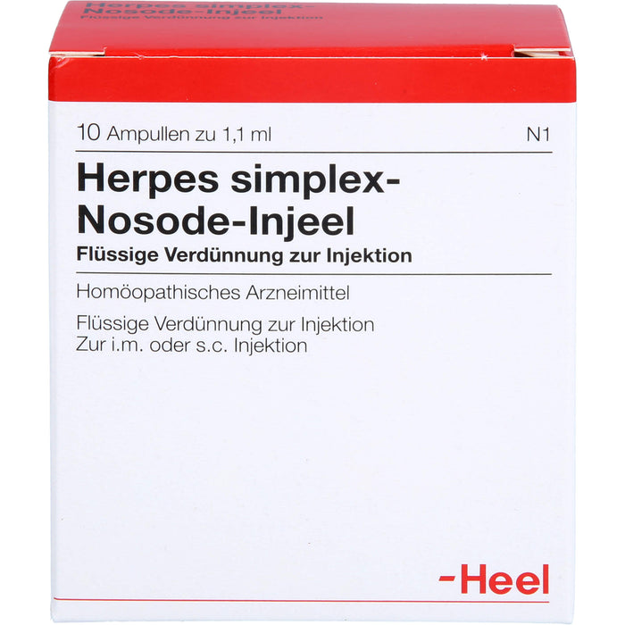 Herpes simplex-Nosode-Injeel Ampullen, 10 pc Ampoules