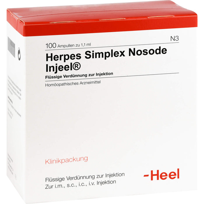 Herpes simplex-Nosode-Injeel Inj.-Lsg., 100 St AMP