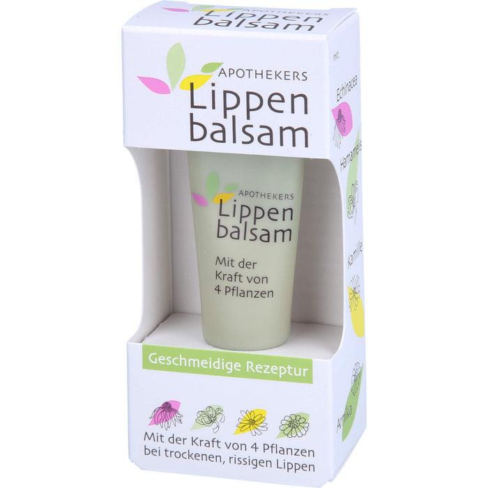 Apothekers Lippenbalsam bei trockenen, rissigen Lippen, 8 ml Cream