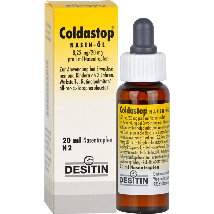 Coldastop Nasen-Öl, 20 ml Lösung