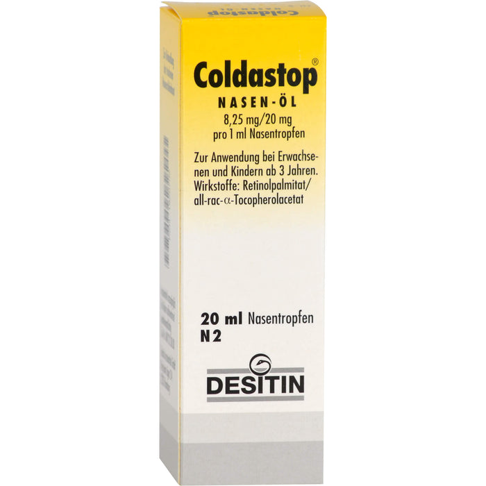 Coldastop Nasen-Öl, 20 ml Solution