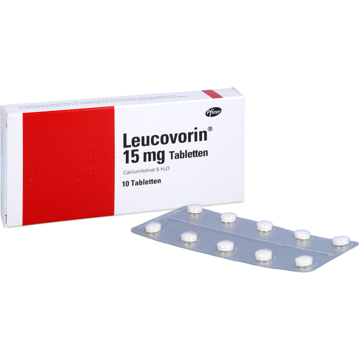 Leucovorin 15 mg Tabletten, 10 St TAB