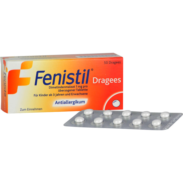 Fenistil Tabletten, 50 pc Tablettes