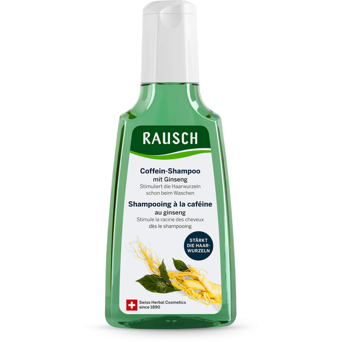 RAUSCH Coffein-Shampoo mit Ginseng, 200 ml SHA