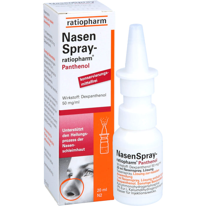 NasenSpray-ratiopharm Panthenol, 20 ml Lösung