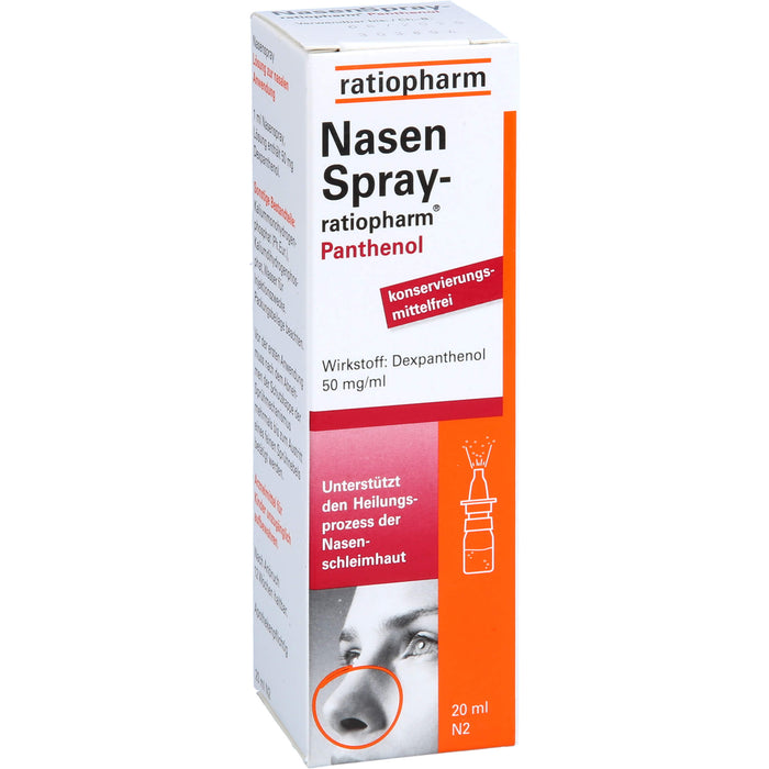 NasenSpray-ratiopharm Panthenol, 20 ml Lösung