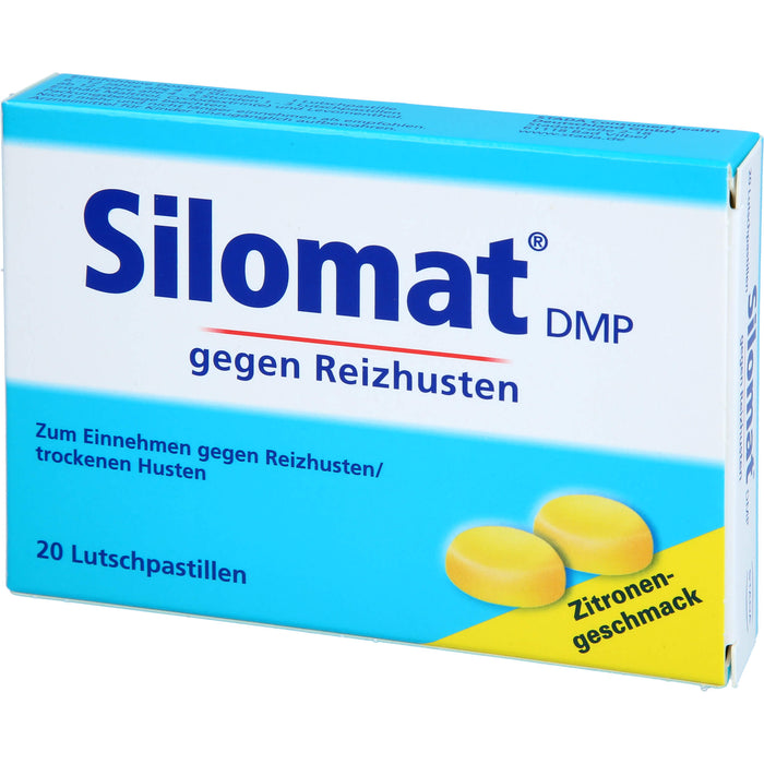 Silomat DMP Lutschpastillen Zitronen-Geschmack, 20 pc Tablettes