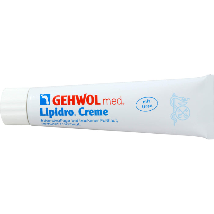 GEHWOL med Lipidro-Creme für die natürliche Hydro-Lipid-Balance der Fußhaut, 125 ml Crème