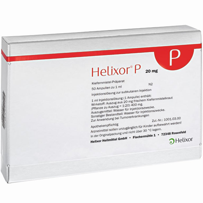 Helixor P 20 mg, 50 pcs. Ampoules