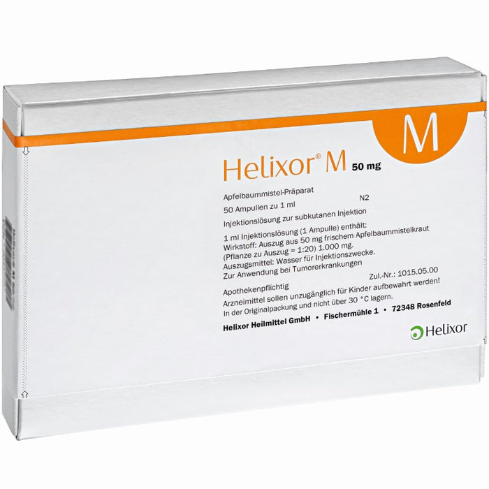 Helixor M 50 mg, 50 pcs. Ampoules