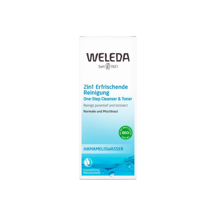 WELEDA 2in1 Erfrischende Reinigung, 100 ml Creme