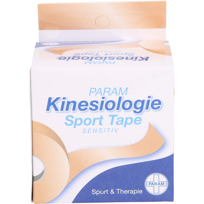 PARAM Kinesiologie Sport Tape 5 cm x 5 m Beige, 1 pcs. Patch