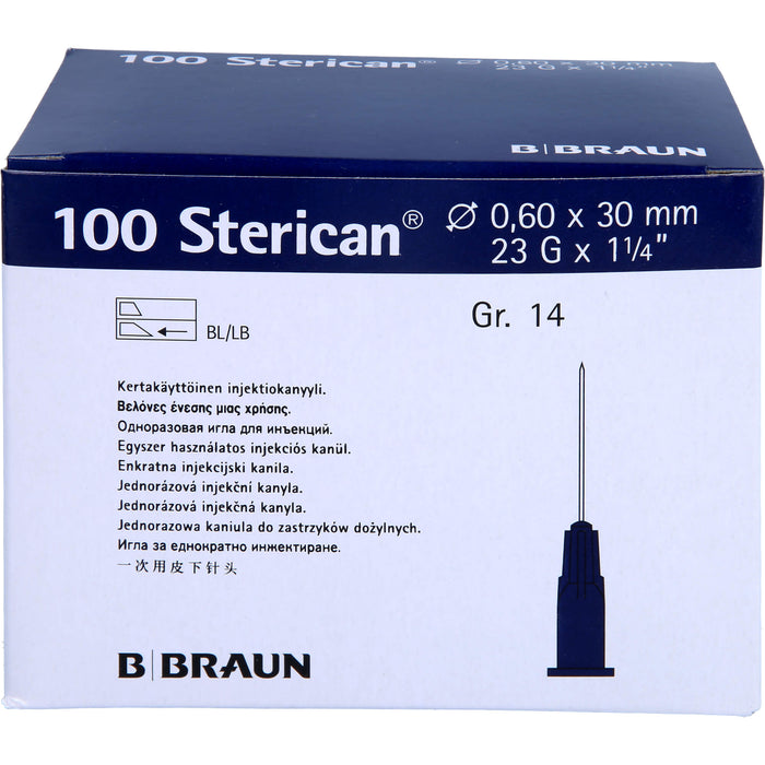 B. BRAUN Sterican Insulinkanüle 0,60 x 30 mm, 100 pcs. Cannulas