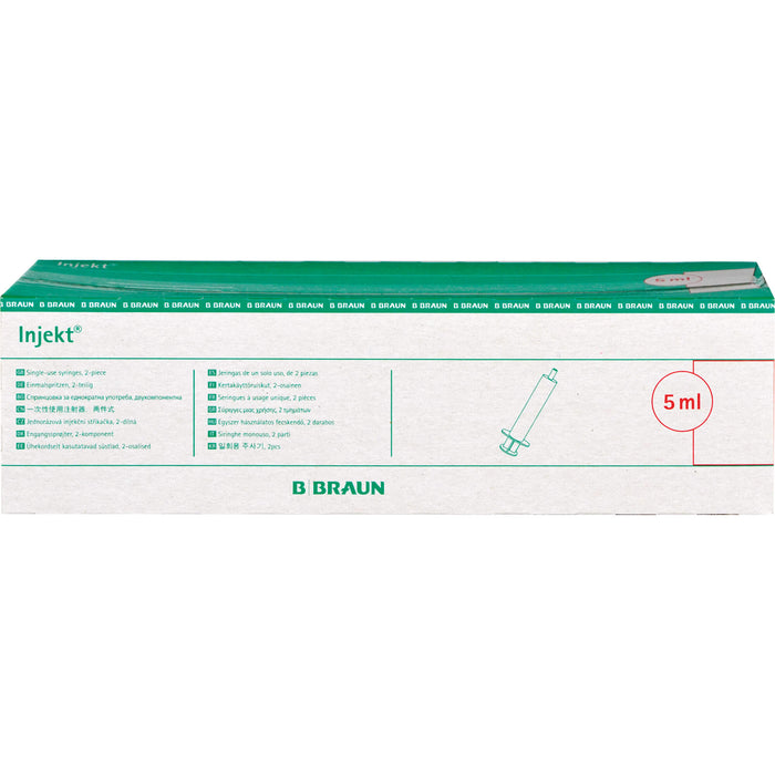 BRAUN INJ SPR LUERK EXZENT, 100X5 ml SRI