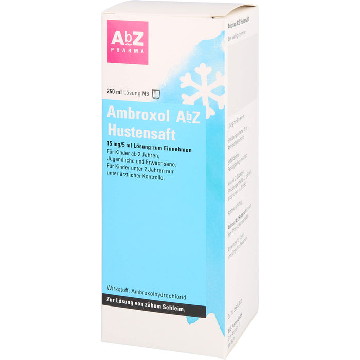 Ambroxol AbZ Hustensaft 15 mg/5 ml, 250 ml Solution