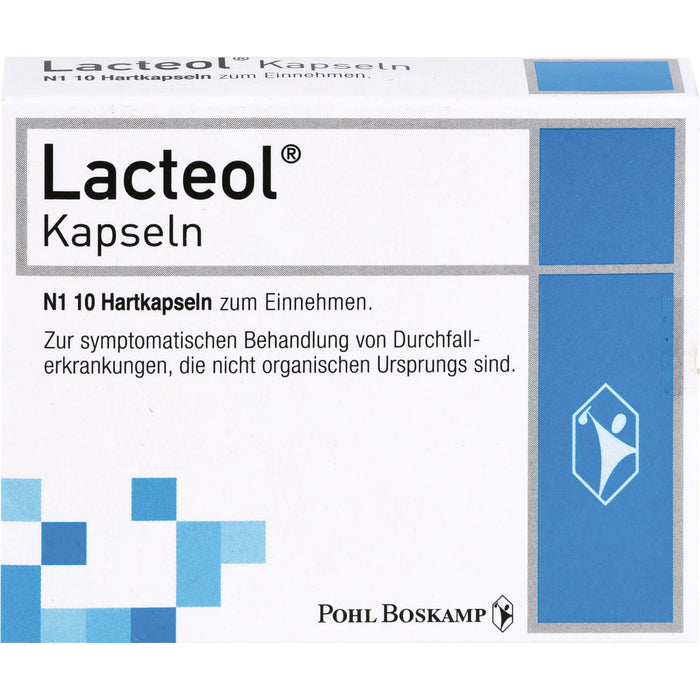 Lacteol 340 mg Hartkapseln bei Durchfall, 10 pc Capsules