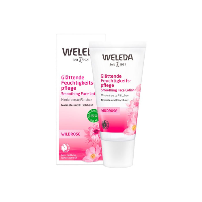 WELEDA Wildrose Glättende Feuchtigkeitspflege, 30 ml CRE